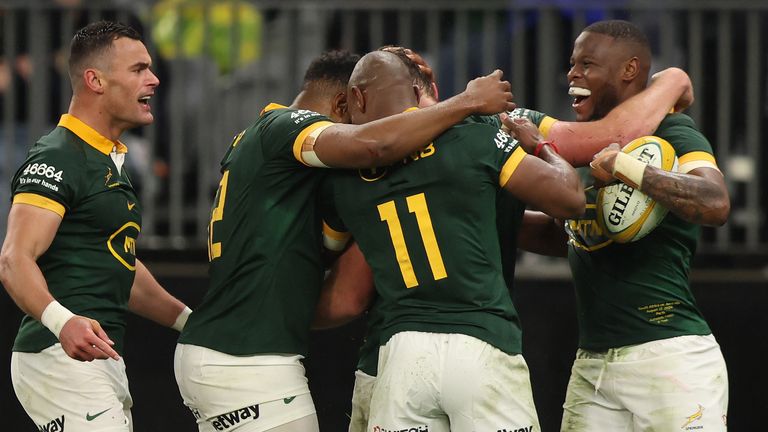 Australia 12-30 South Africa: Springboks too sturdy for Wallabies once more in Rugby Championship