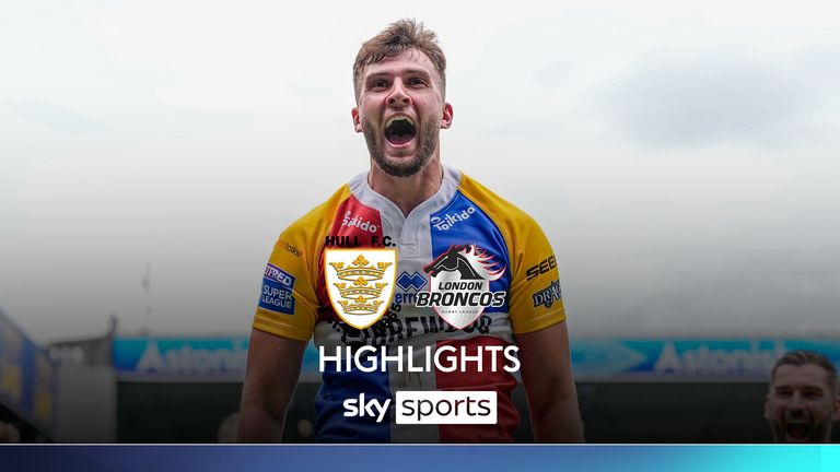 Highlights of the opening game of Magic Weekend between London Broncos and Hull FC.