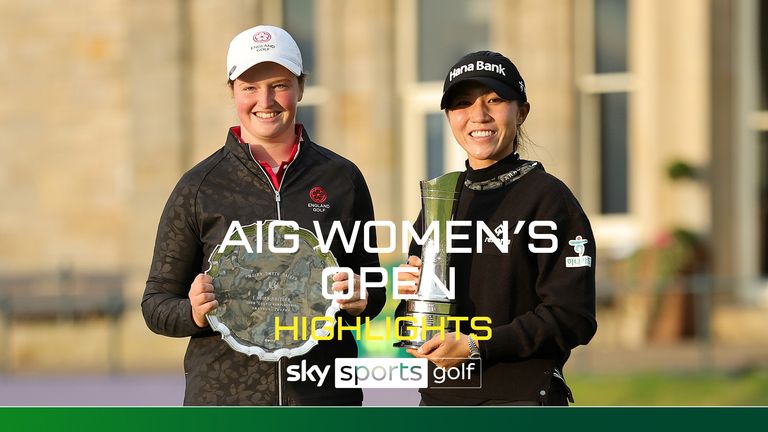 Highlights of the final round at St Andrews as Lydia Ko won the AIG Women's Open