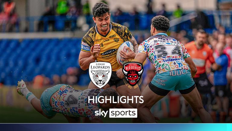 Highlights from the Magic Weekend clash between Leigh and Salford