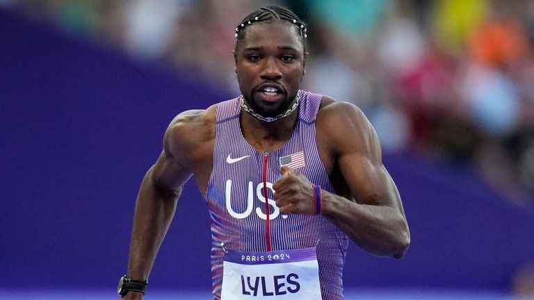 Noah Lyles won bronze in the men's 200m in Tokyo