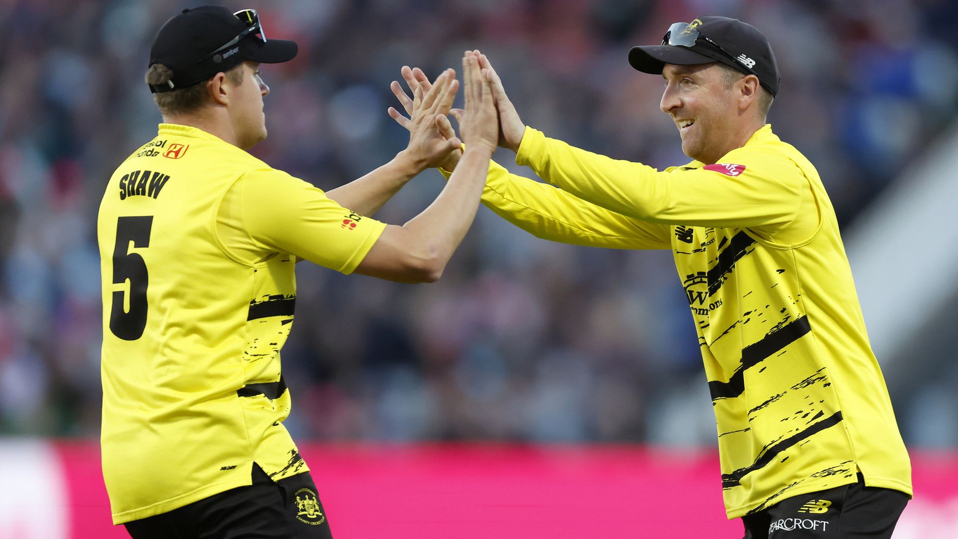 Vitality Blast final LIVE! Somerset up against it after four wickets fall