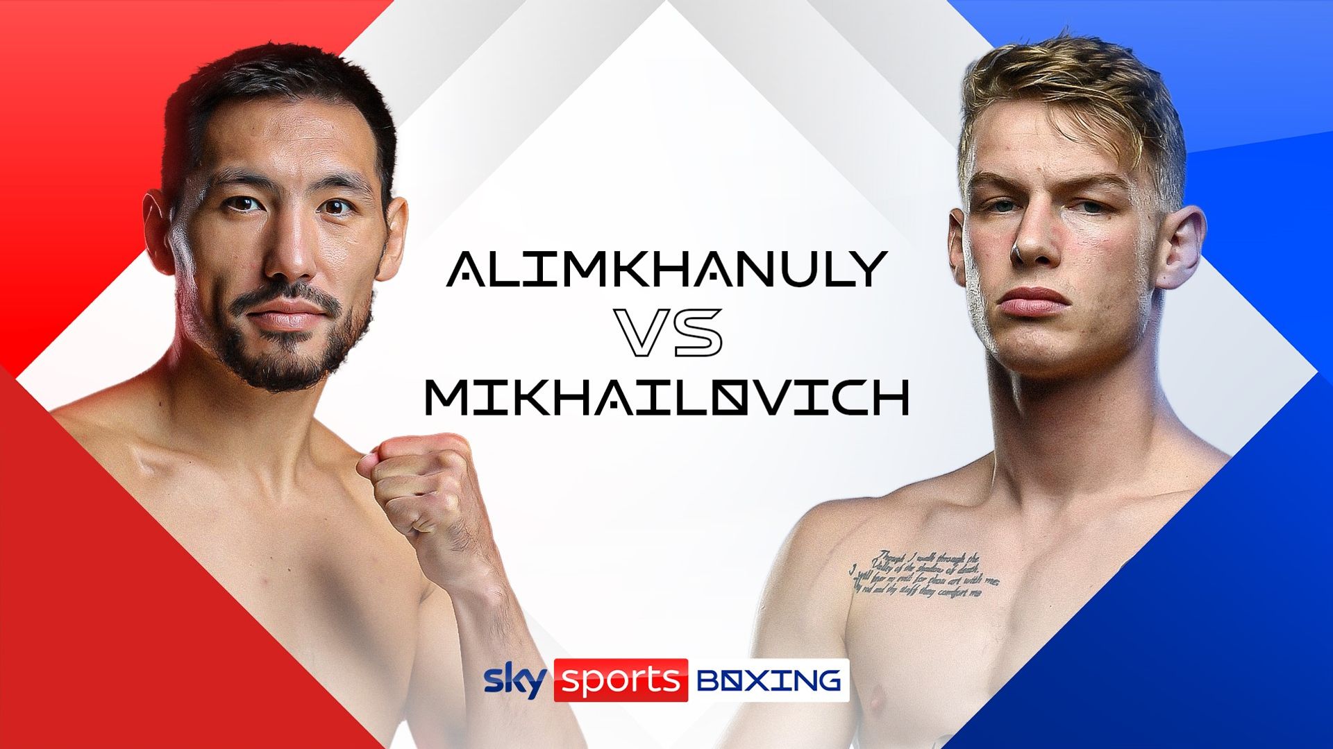 Janibek vs Mikhailovich live on Sky Sports on October 4