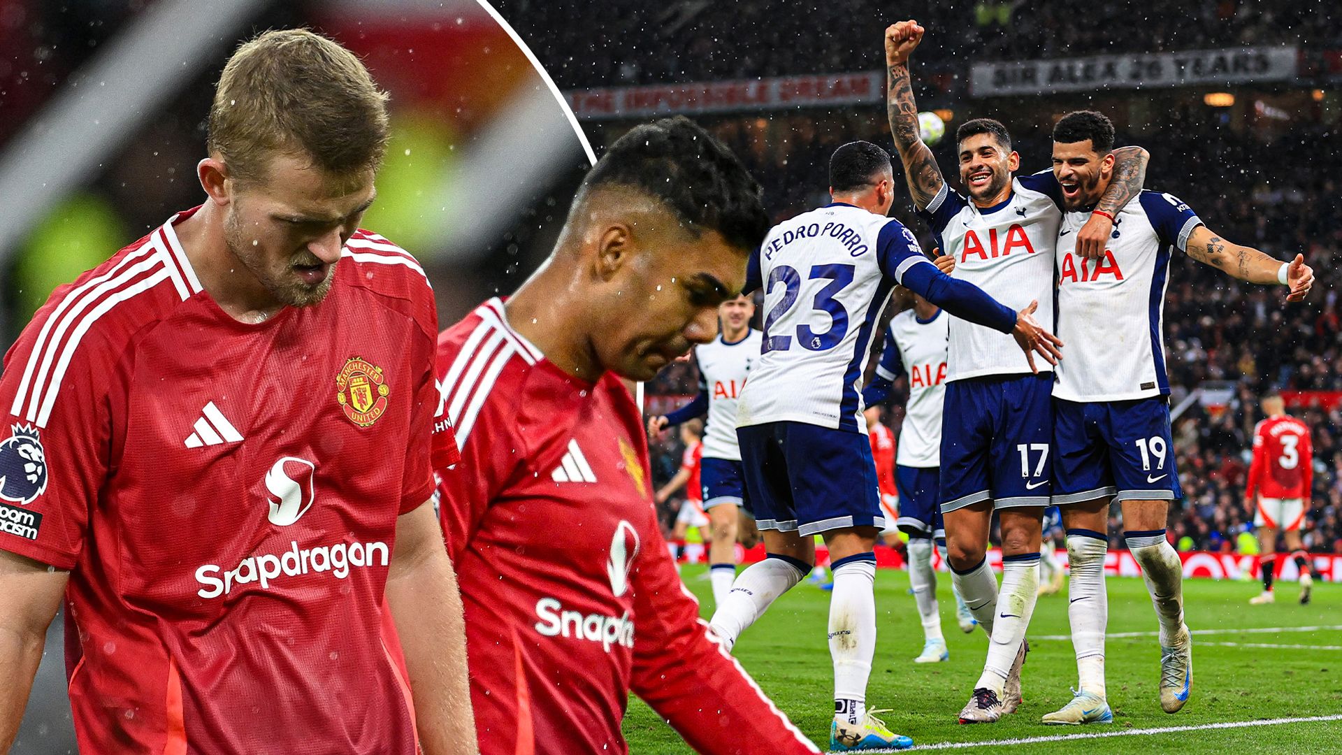 Man Utd sink to new low as Spurs impress