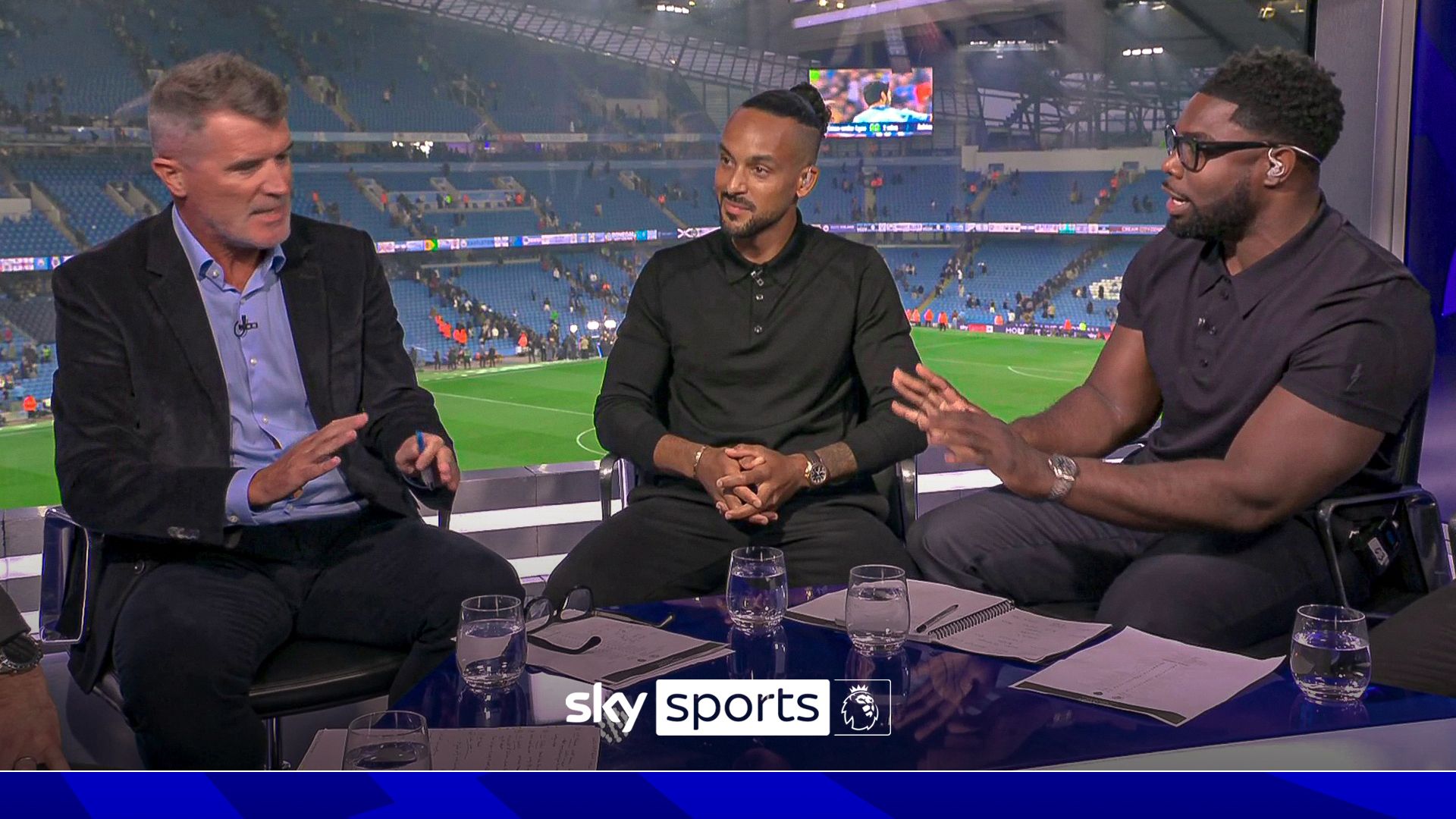 Good Arsenal defence or sloppy Man City? | Keane, Richards clash on who did better