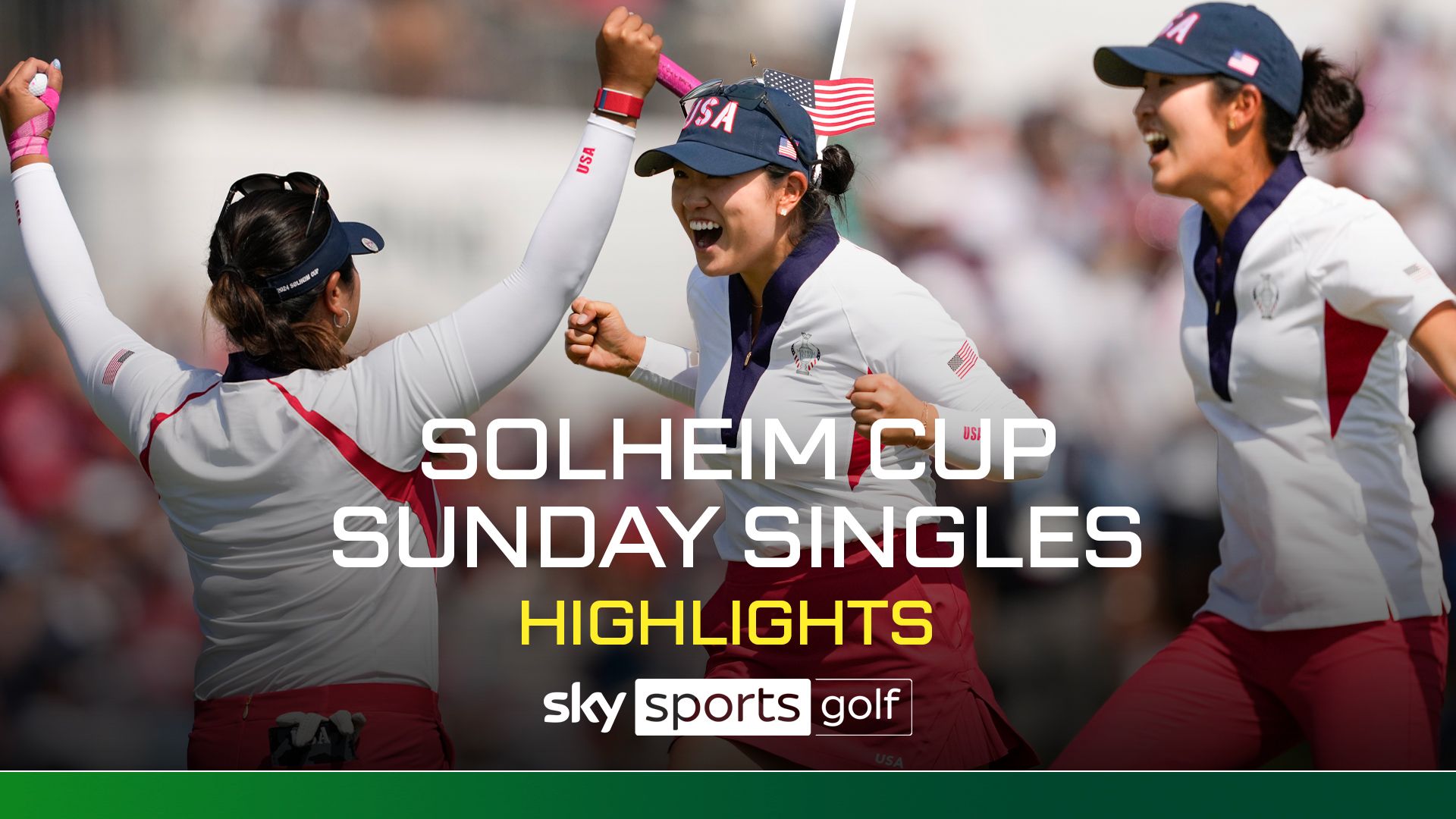 Team USA secure victory after thrilling Sunday singles | Solheim Cup highlights