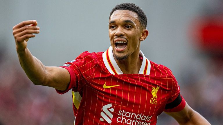 Trent Alexander-Arnold zog mit dem FC Liverpool am Samstag den Kürzeren.