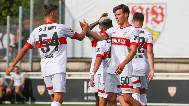 PLATZ 18: VFB Stuttgart | Achtelfinale: 48,8 Prozent; Viertelfinale: 18,2 Prozent; Halbfinale: 5,9 Prozent; Finale: 1,7 Prozent; CL-Sieg: 0,6 Prozent 