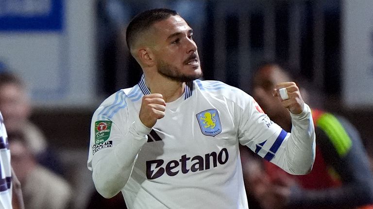 Emi Buendia had not scored for Aston Villa since March 2023 before the trip to Adams Park