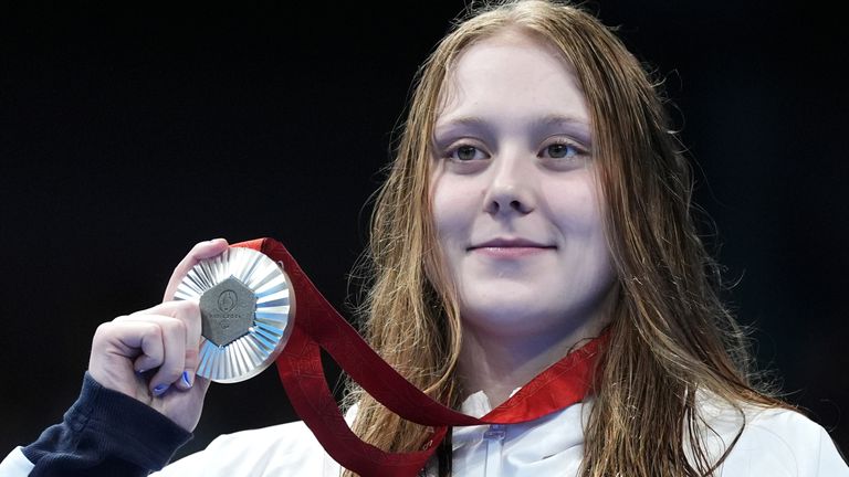 Poppy Maskill won three gold and two silver medals during the Paralympics in Paris 