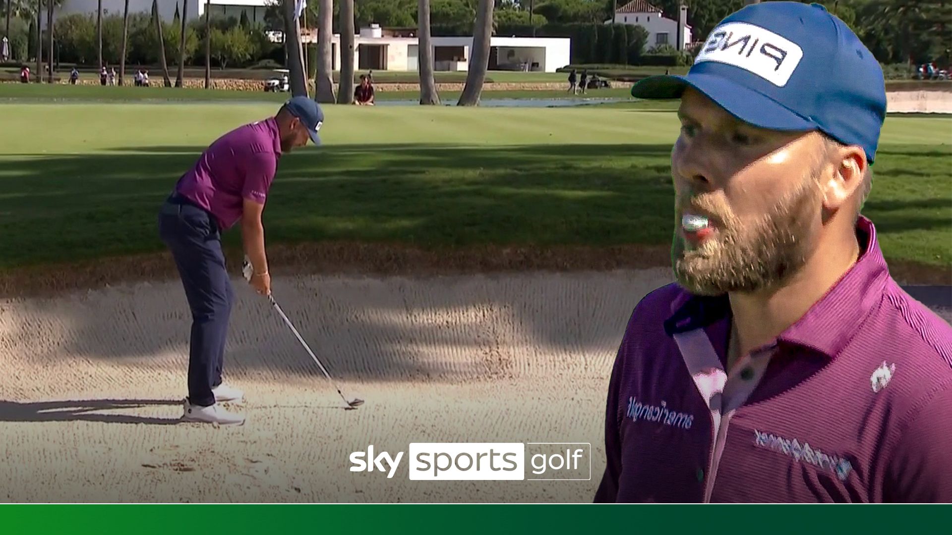 Come for 'the perfect bunker shot', stay for the most casual reaction!