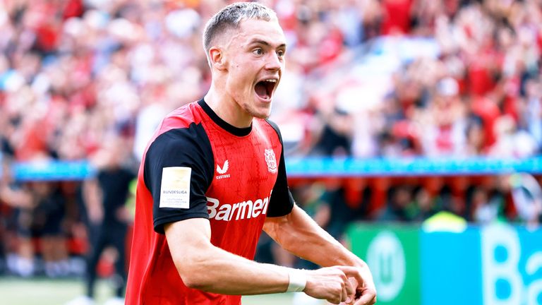 Florian Wirtz wurde in der vergangenen Saison Meister und Pokalsieger mit Bayer 04 Leverkusen.