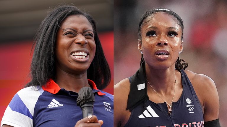 Ohuruogu y Anning tienen medallas olímpicas y compartieron sus historias con Sky Sports News