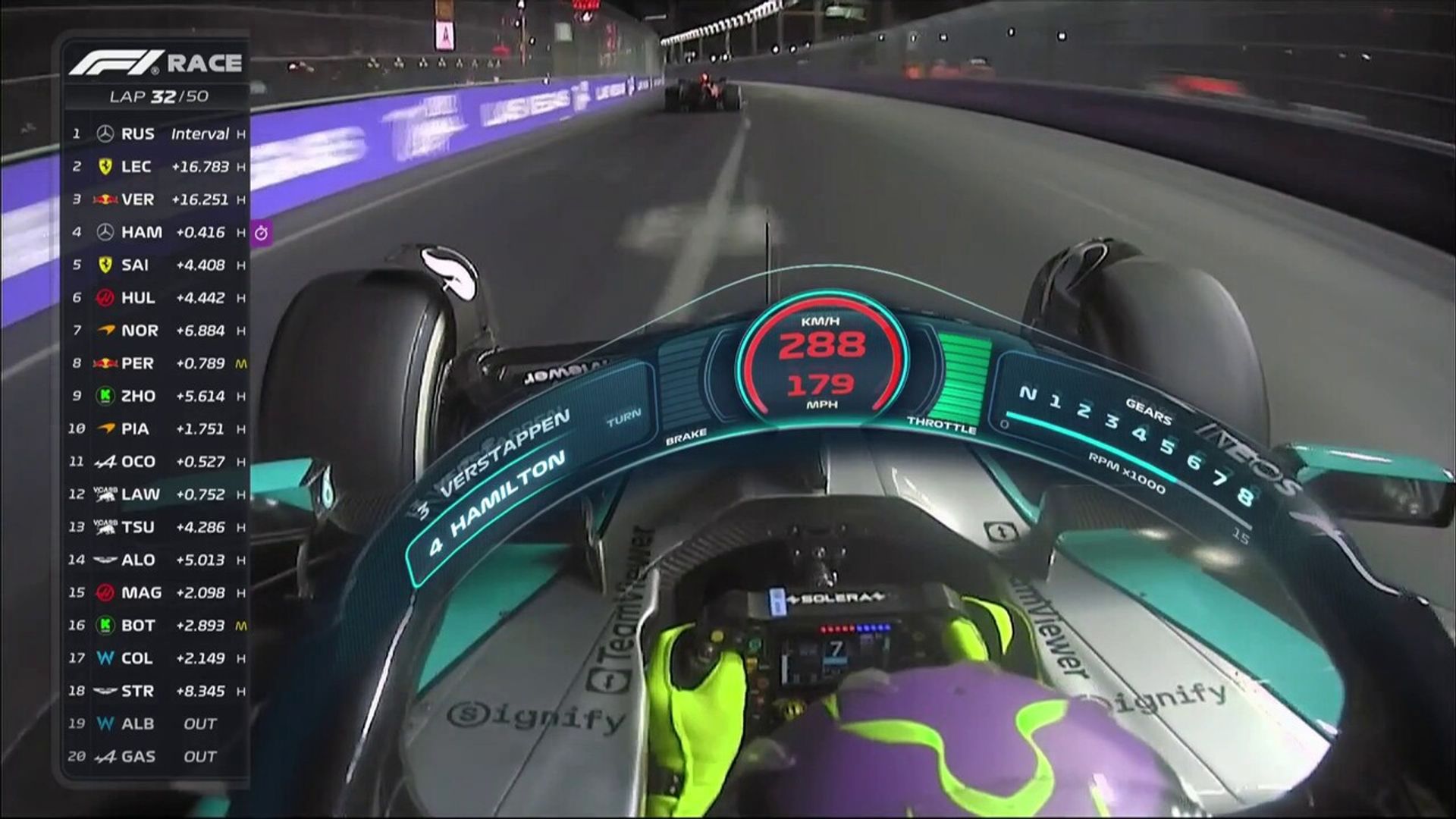 When was the last time we saw this? Hamilton's EASY overtake on Verstappen!