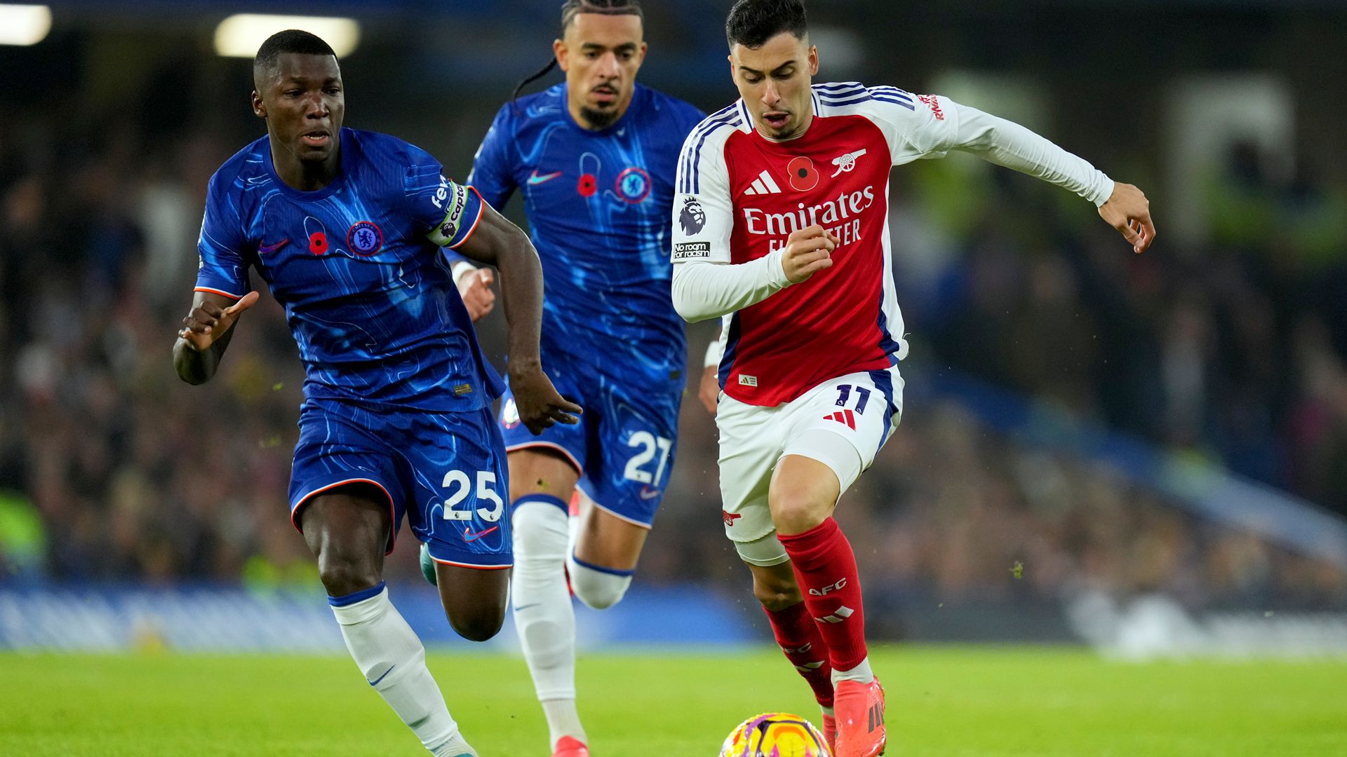 Gusto close to heading Chelsea ahead vs Arsenal LIVE! & highlights