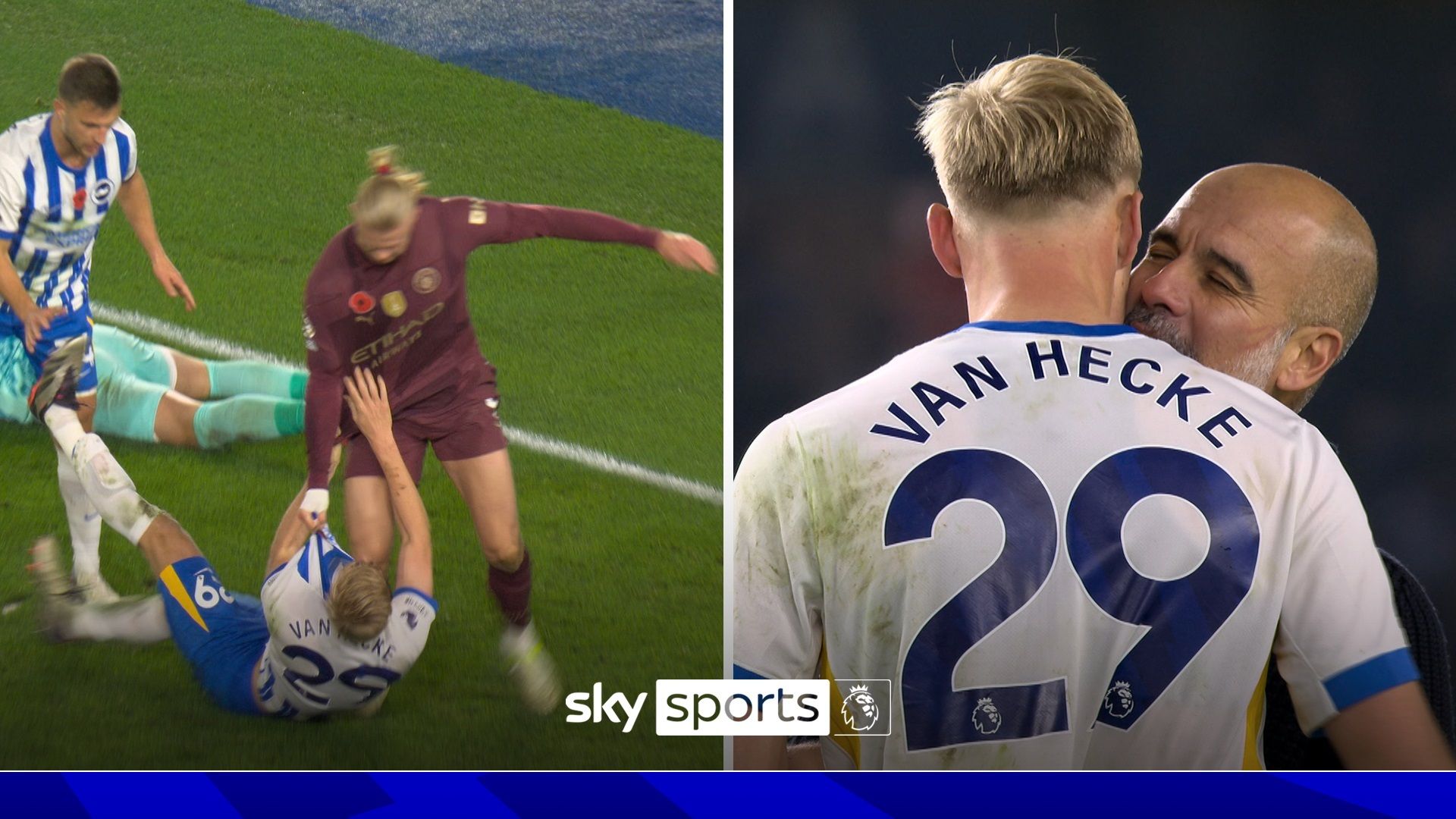 What was said?! Pep's INTENSE post-match exchange after Haaland row