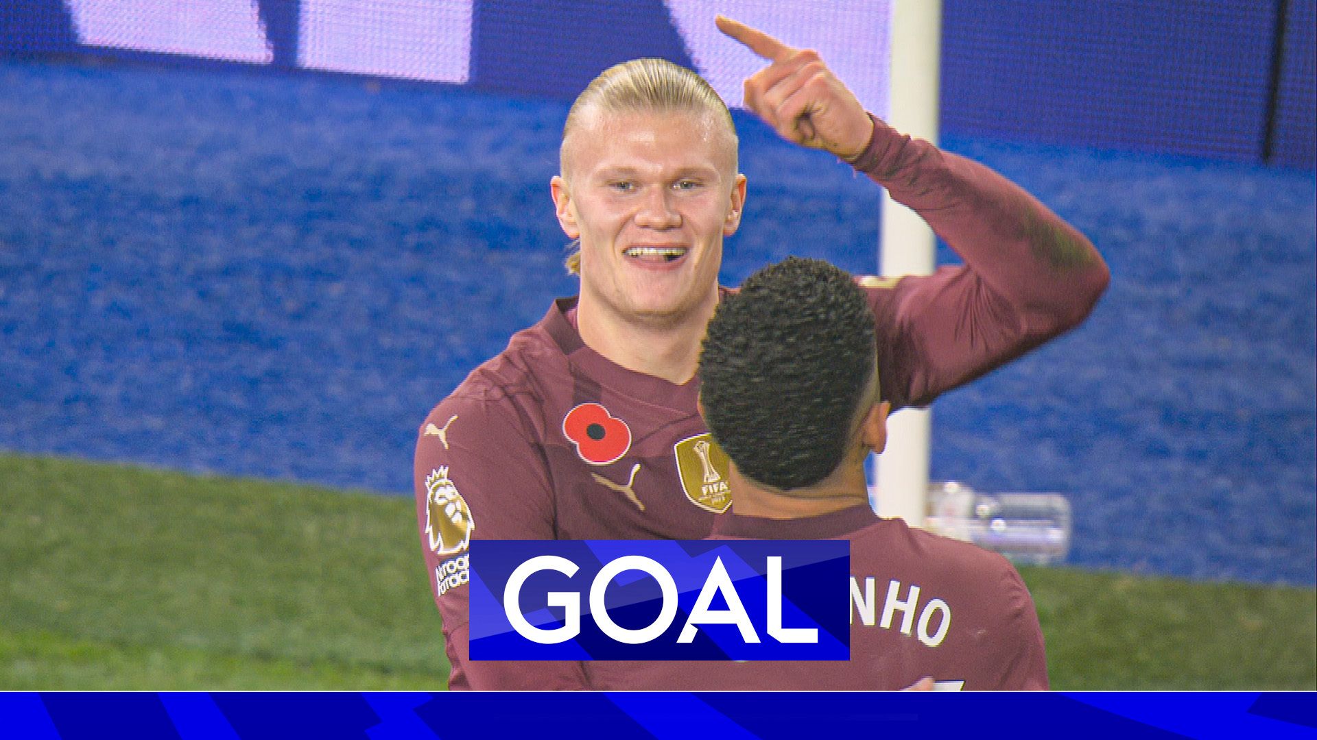 Haaland fires Man City ahead to end recent barren spell