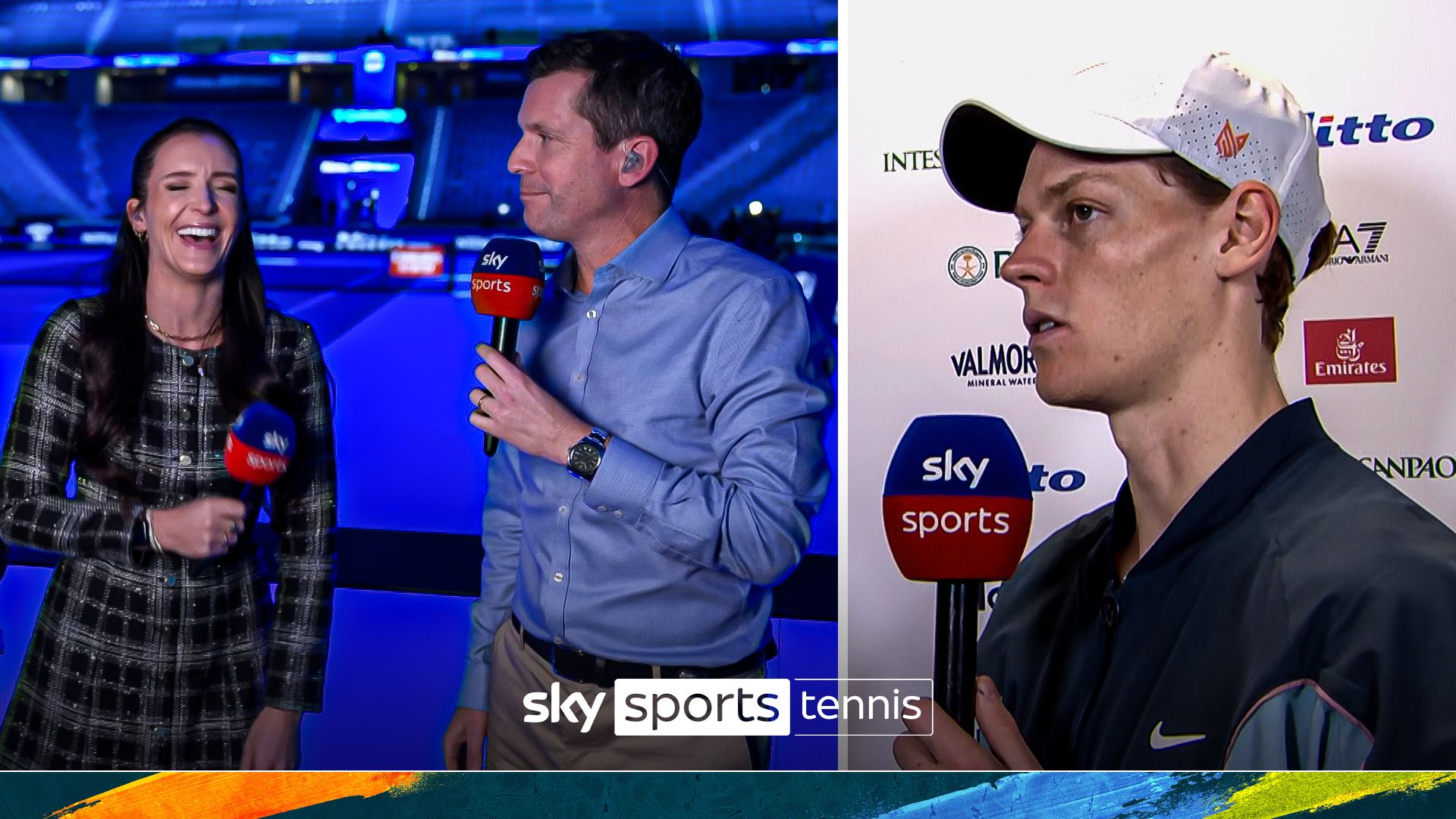 Tim gets only one question with Sinner: When it's Wimbledon, we'll remember!