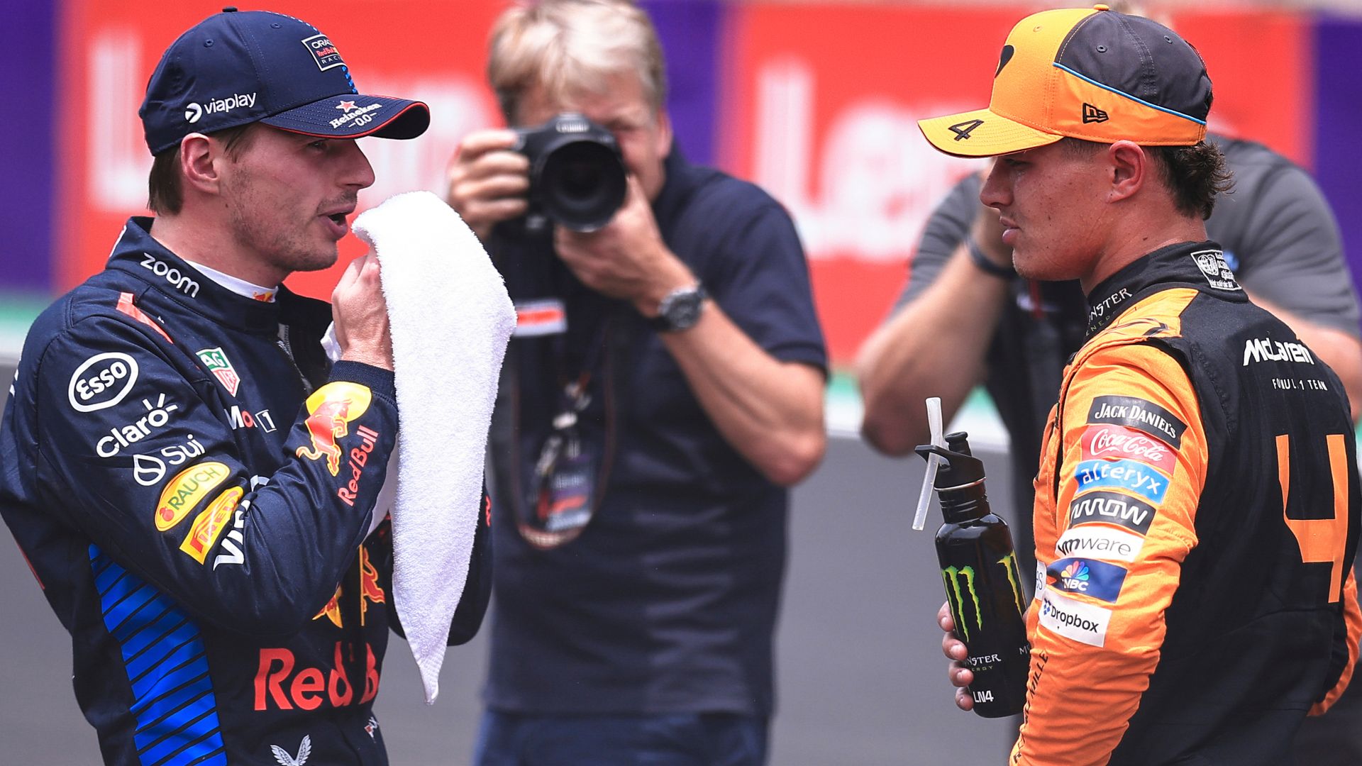 Verstappen summoned by stewards after Norris wins Sprint LIVE!