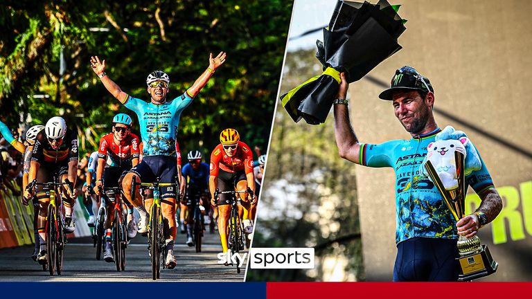 Mark Cavendish ended his phenomenal cycling career with a bang as he charged to victory in his last-ever race at the Tour de France Criterium in Singapore