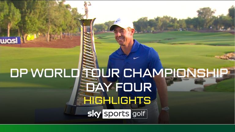 Highlights from the final round of the 2024 DP World Tour Championship at the Jumeirah Golf Estates in Dubai