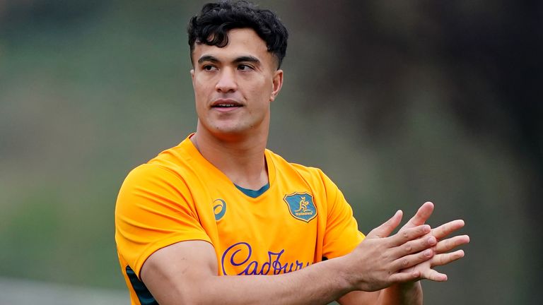 Suaalii starts at outside centre on his Wallabies debut