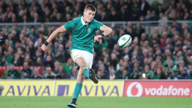Sam Prendergast kicked a 50th-minute penalty to narrow Australia's lead