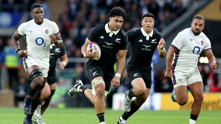 England 22-24 New Zealand: All Blacks edge thriller in dramatic Twickenham finale