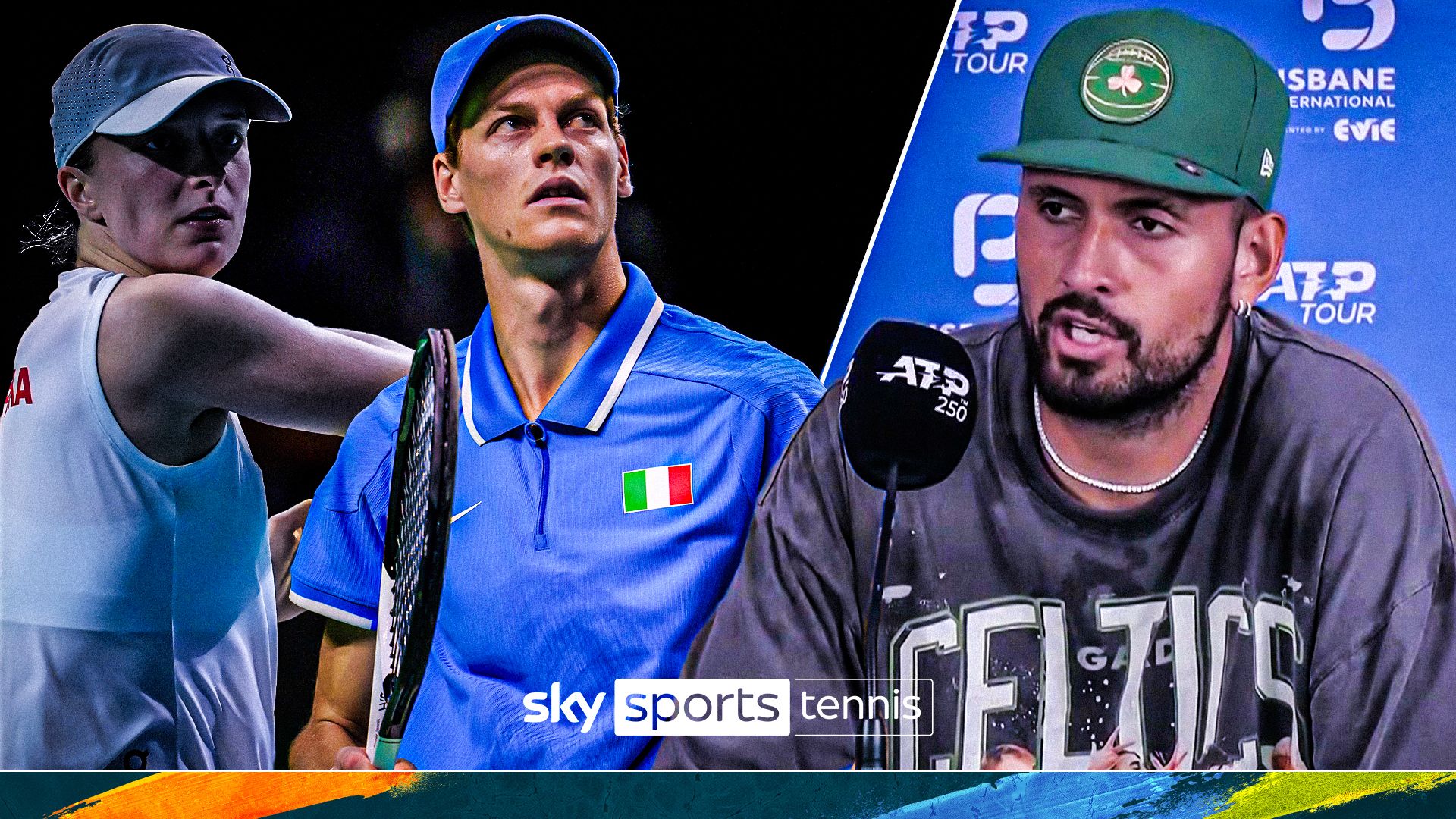'Disgusting for our sport' - Kyrgios criticises handling of Sinner & Swiatek doping cases