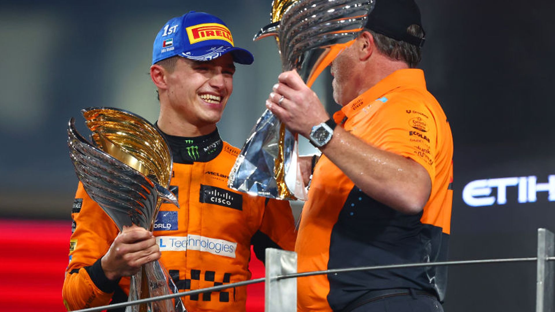 McLaren end 26-year wait for teams' title after Norris wins Abu Dhabi GP