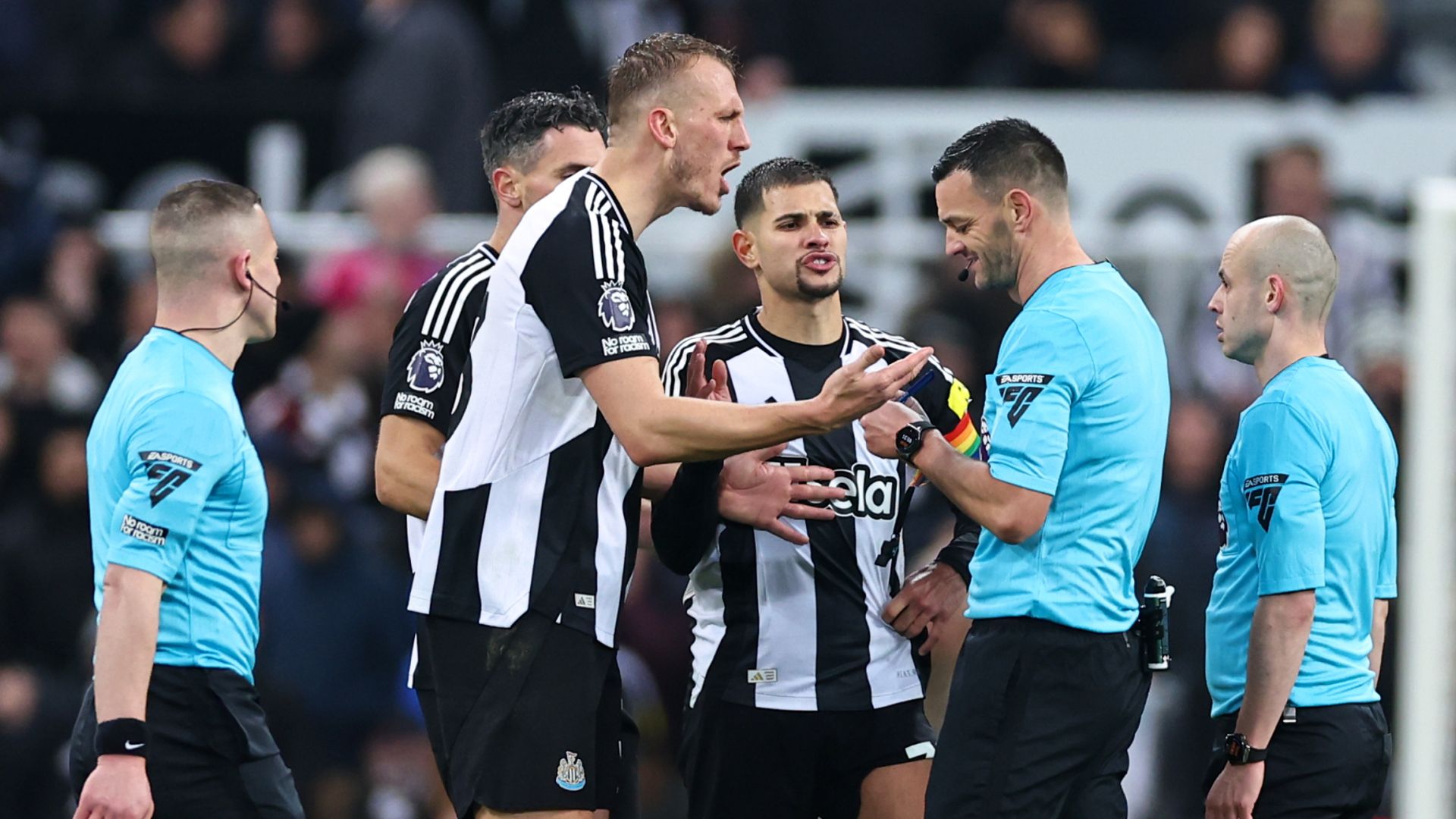 Controversy at St James' Park - did ref get four huge decisions right?