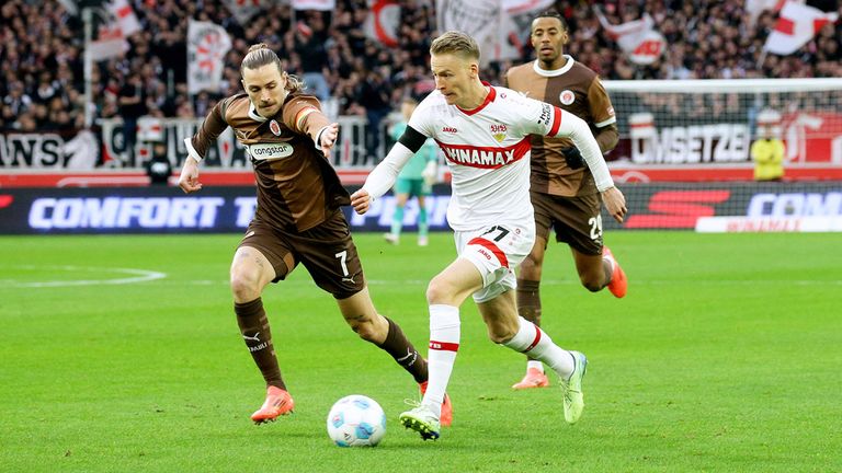 VfB Stuttgart gegen den FC. St Pauli.