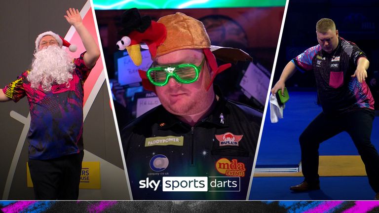 Take a look at some of Ricky Evans' best and funniest moments at the World Darts Championship