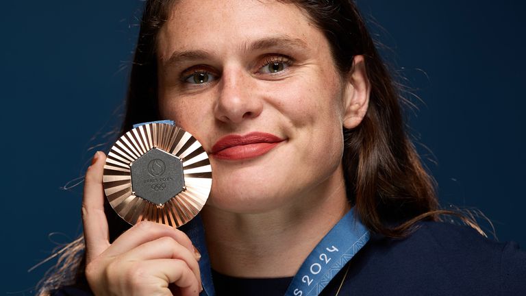 Maher claimed bronze with the United States women's rugby sevens team at this summer's Olympics in Paris 