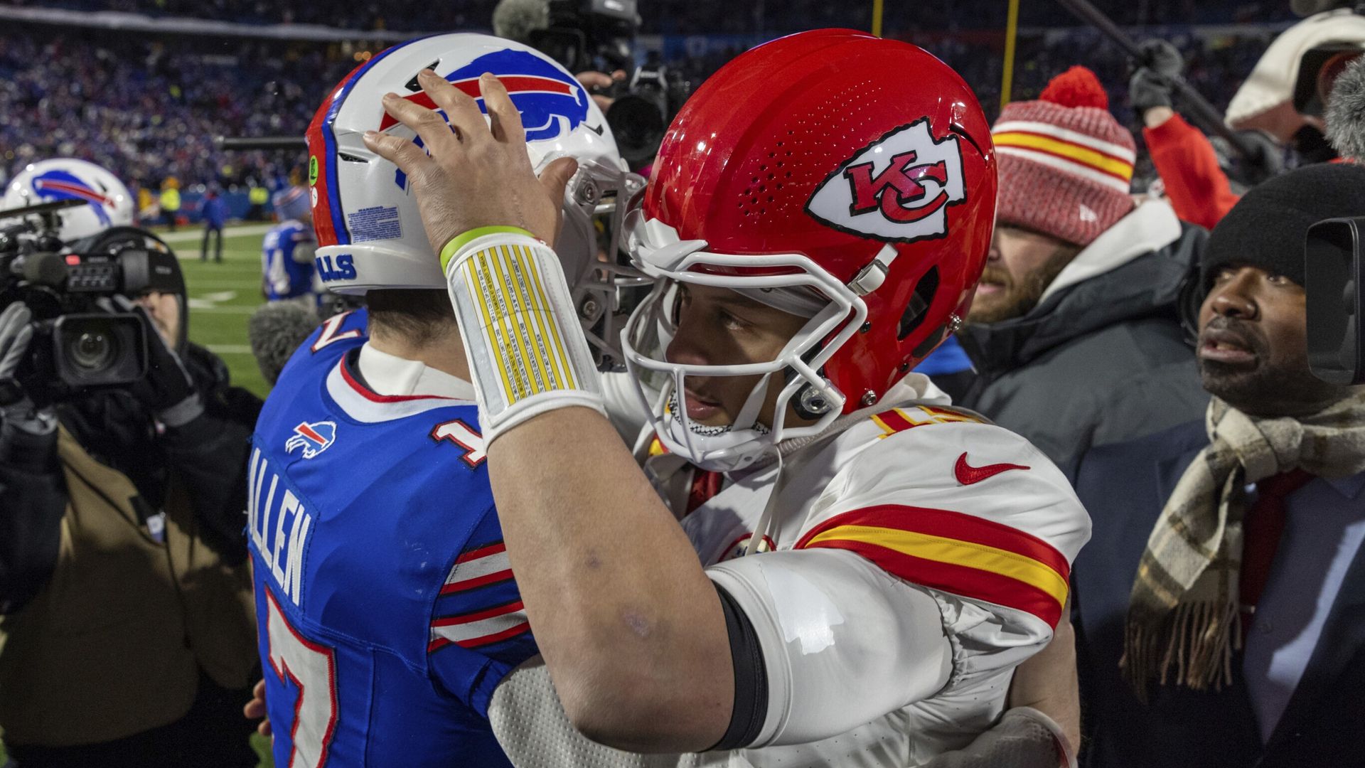 Allen vs Mahomes... again! 'I'm concerned for the Bills!'