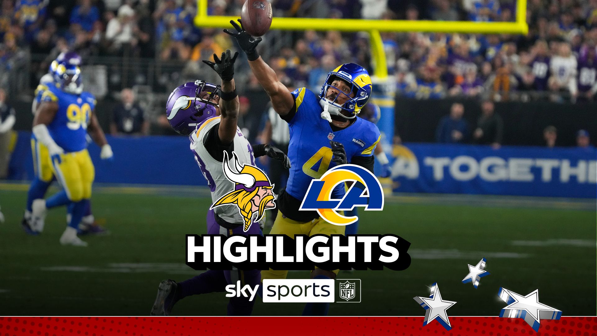 Rams dominate Vikings in emotional Wild Card playoff victory