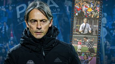 Image from Filippo Inzaghi interview: Pisa on course for promotion to Serie A for first time in 34 years under legendary striker