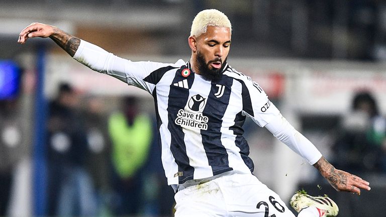 Juventus midfielder Douglas Luiz is on a list of midfield targets for Man City