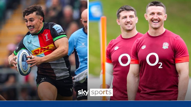 James Cole reports on Steve Borthwick's England squad to face Ireland in the Six Nations opener in Dublin, where Caden Murley debuts on the wing joining the Curry twins, Ben and Tom who will start together for the first time for England.