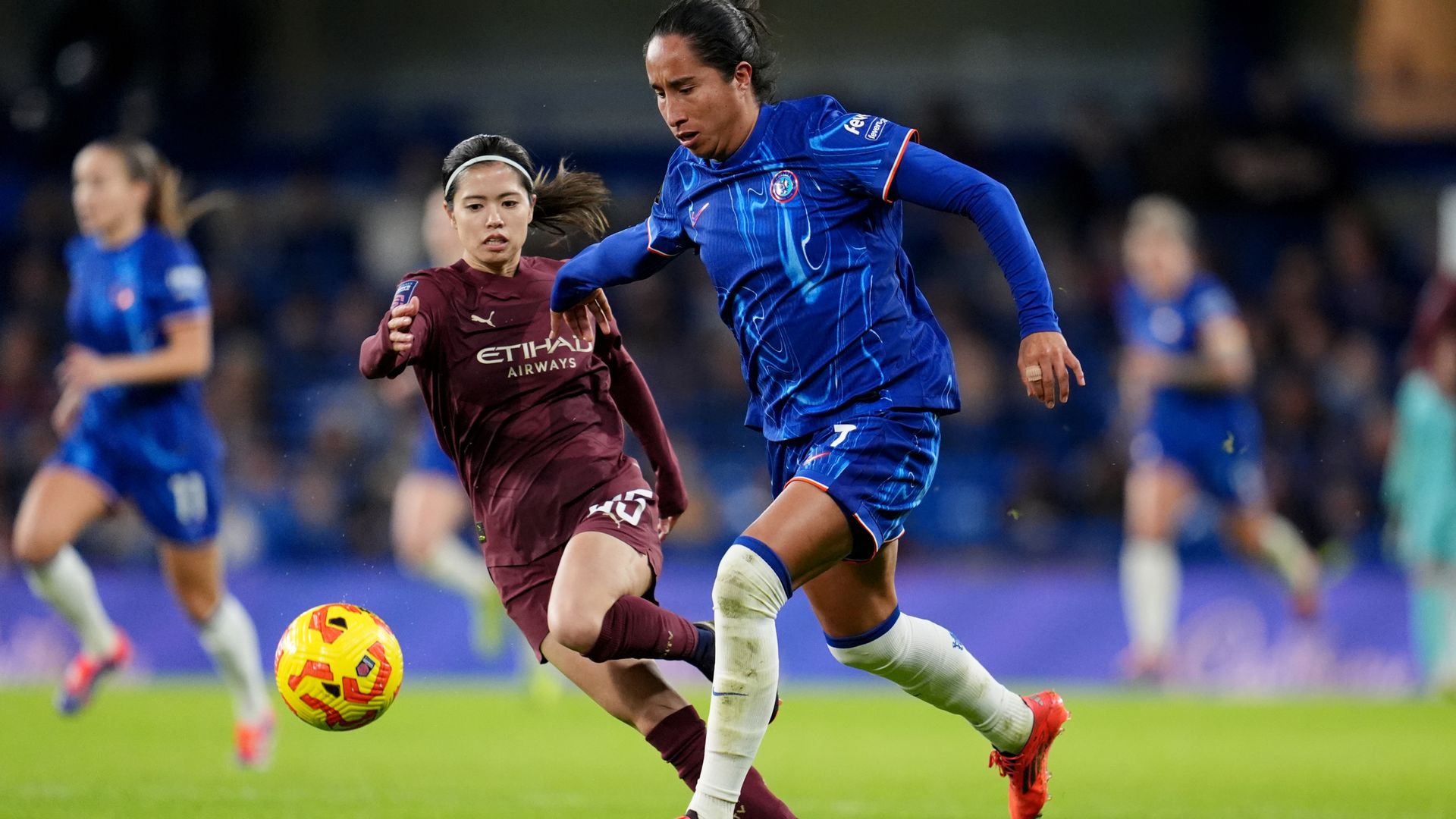 Women’s Champions League draw: Chelsea to play Man City in quarter-finals with Arsenal facing Real Madrid