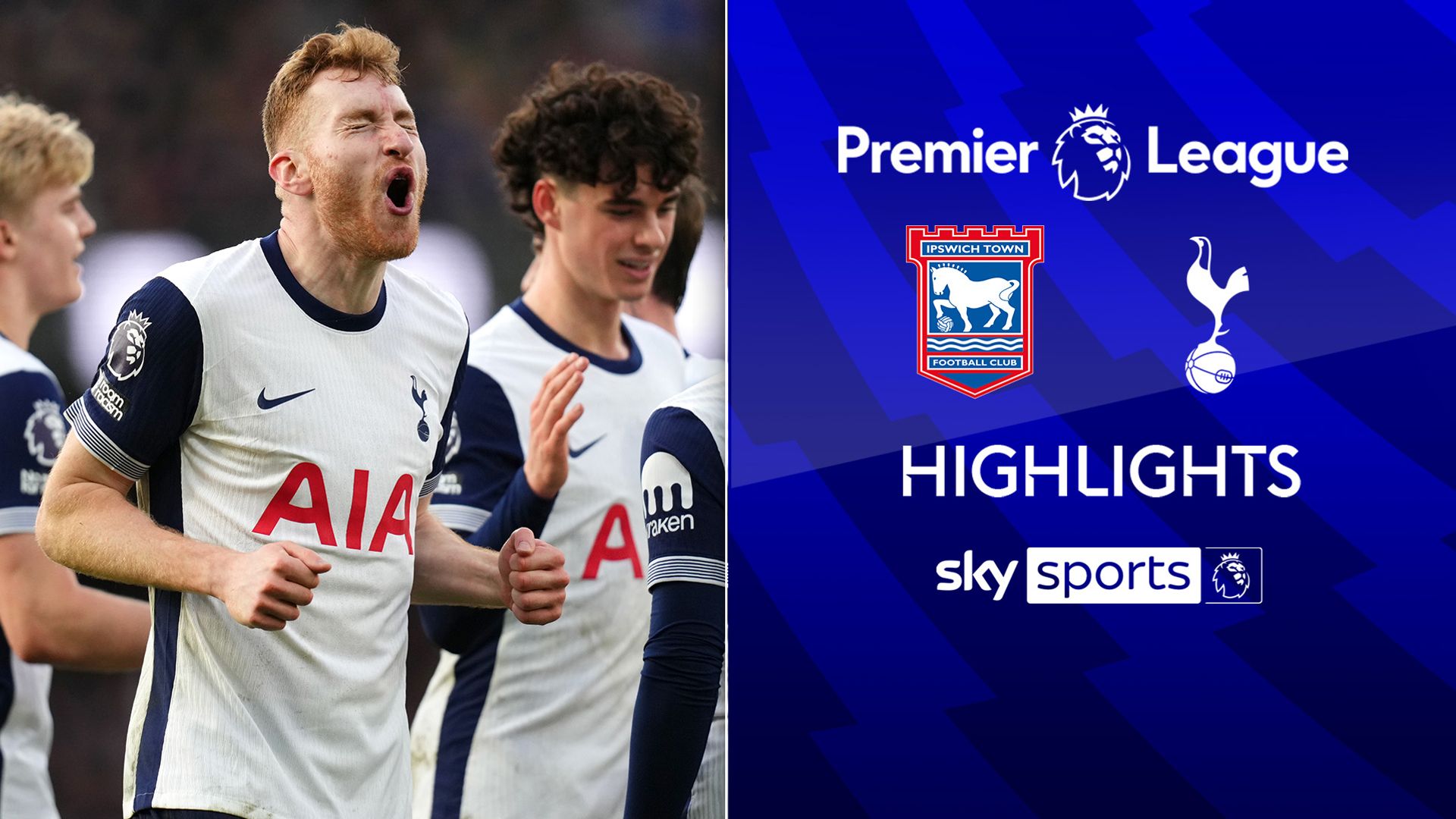 Spurs revival continues with thrashing of Ipswich