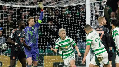 Daizen Maeda's late goal keeps Celtic's hopes alive ahead of the second leg