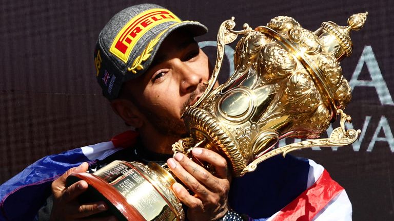 Meiste Siege auf einer Rennstrecke: Lewis Hamilton - Der Engländer gewann insgesamt neun Mal sein Heimspiel in Silverstone.