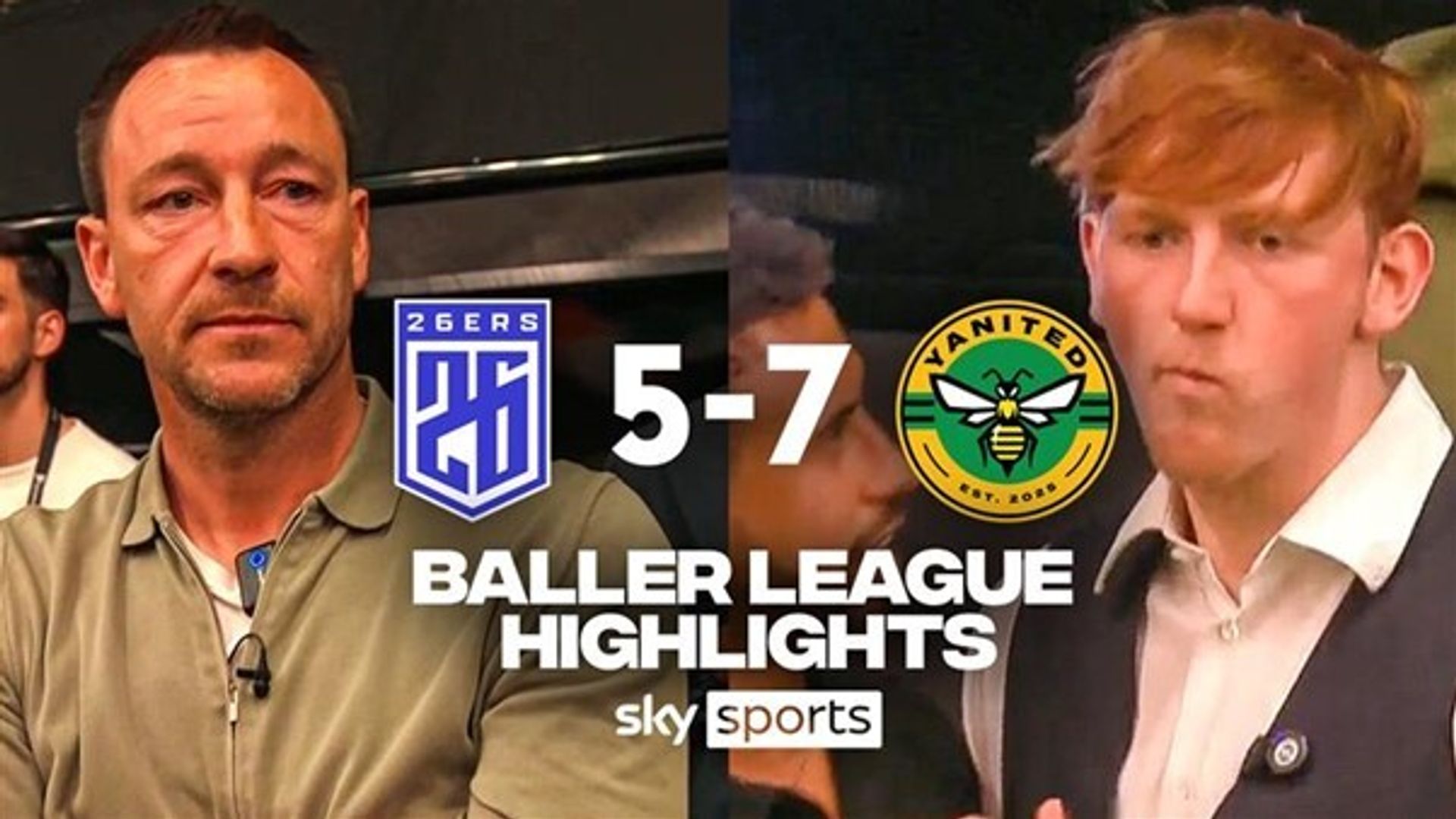 Angry Ginge gets the better of John Terry in 12-goal thriller!