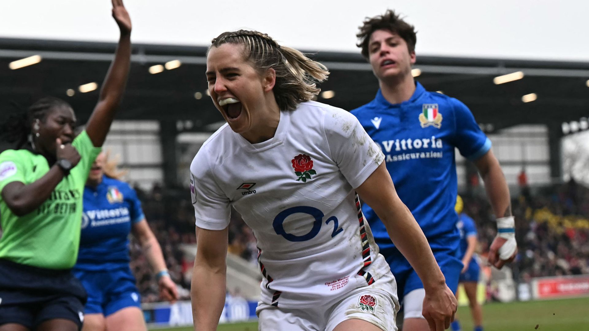 England off to winning Six Nations start with victory over Italy