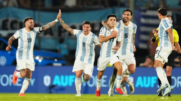 Die Argentinier sind nur noch ein Remis entfernt vom Ticket für die WM 2026. 