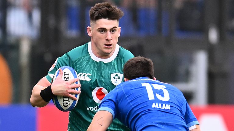 Two of Sheehan's tries came via powerful Ireland rolling mauls 