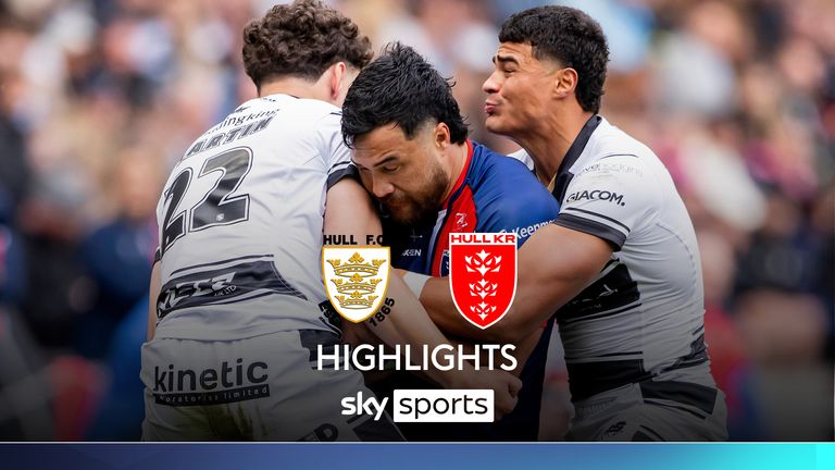 Highlights of Hull FC's game against Hull KR in the Super League
