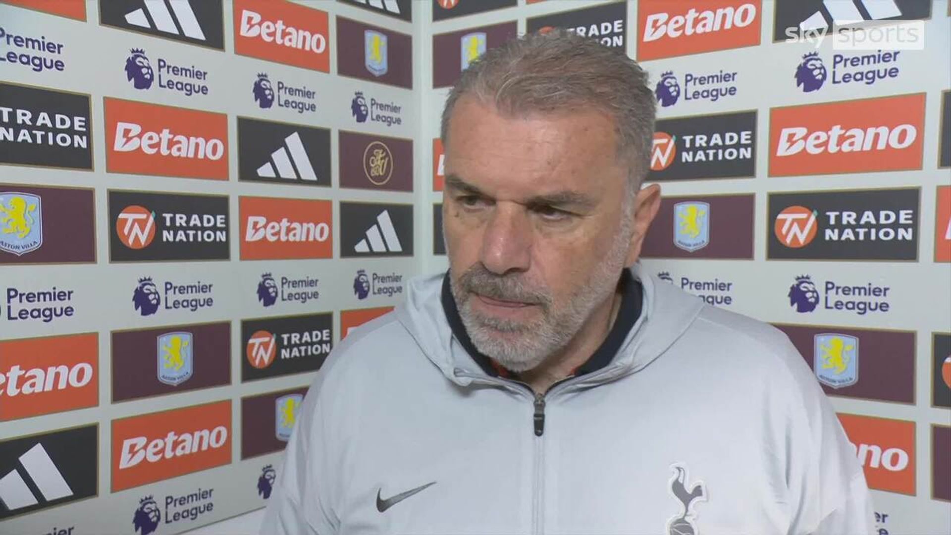 'We knew it would be tough' | Postecoglou praises dominant Villa
