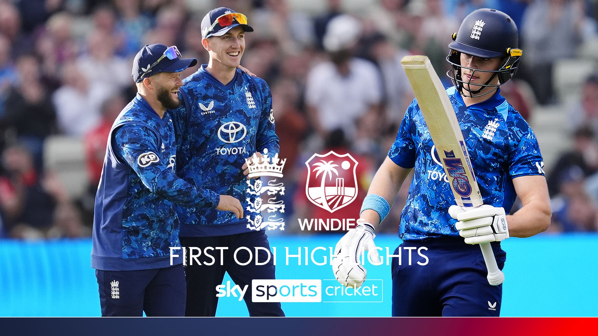 England vs West Indies | First ODI highlights